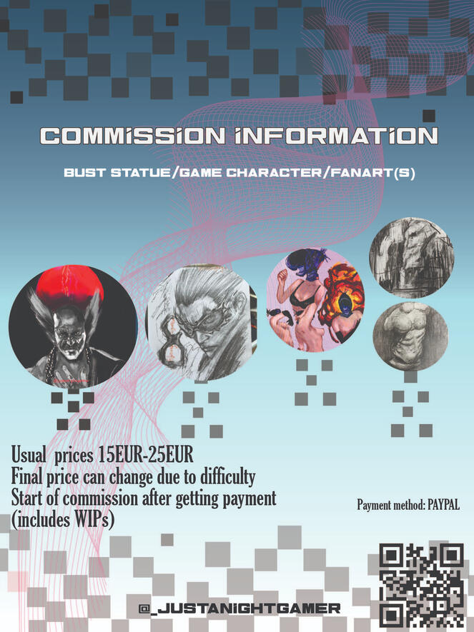 Commission sheet